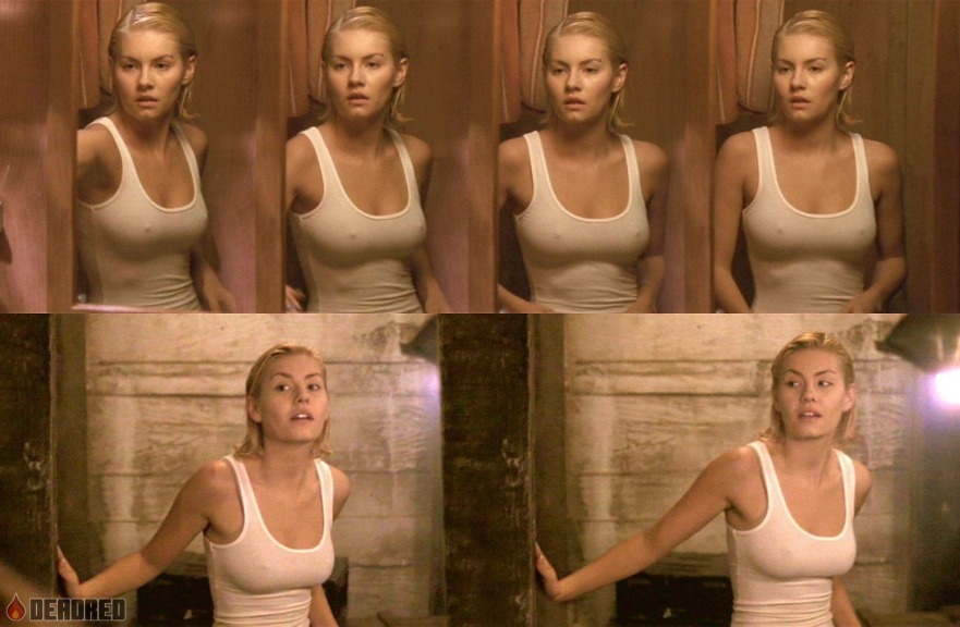 Elisha Cuthbert in a skirt