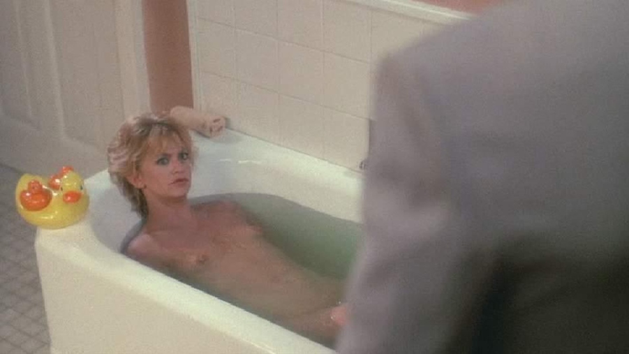 Goldie Hawn buttocks are visible