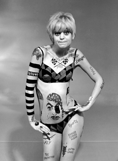 Goldie Hawn in a short skirt breasts 83