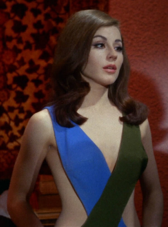 Sherry Jackson boobs are visible