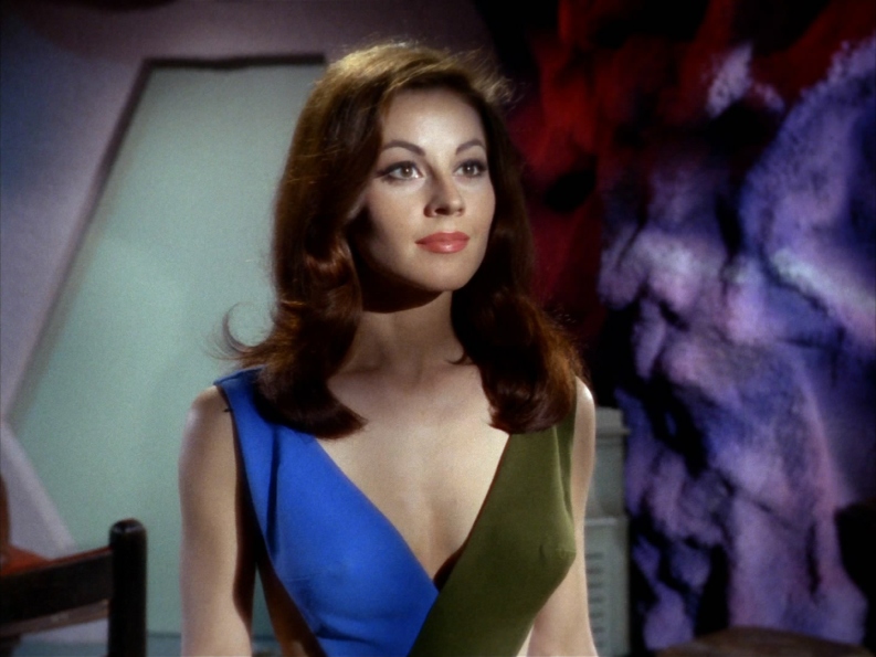 Sherry Jackson in a skirt 94